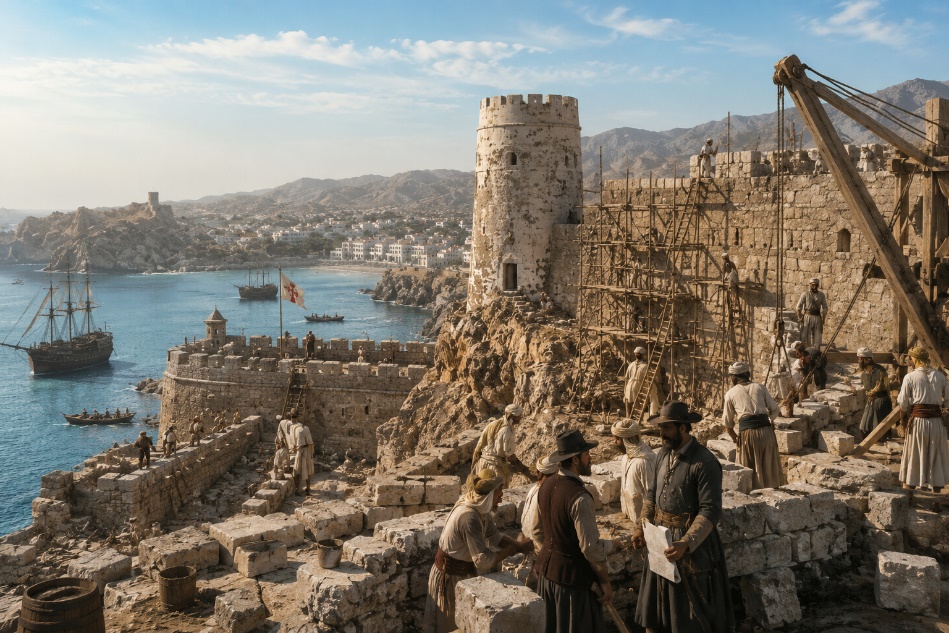 Al Mirani Fort… The Guardian Who Never Left Muscat's Rocks
