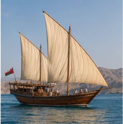 صناعة السفن في مدينة صور العُمانية